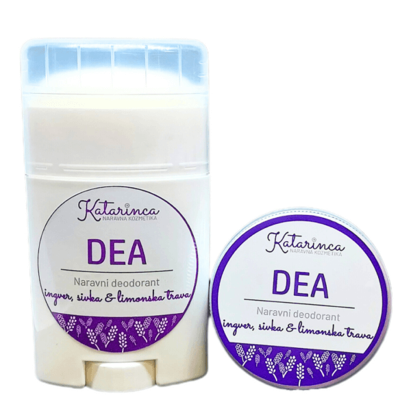 DEA- Naravni deodorant ingver, sivka & limonska trava