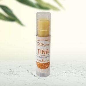 TINA- Naravni balzam za ustnice mandarina