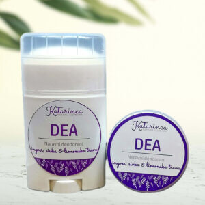 DEA- Naravni deodorant ingver, sivka & limonska trava