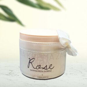 ROSE- Naravna krema za obraz vrtnica