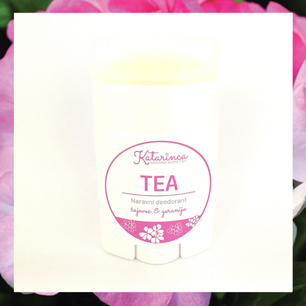 TEA- Naravni deodorant čajevec & geranija