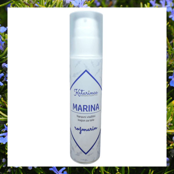 MARINA- Naravni vlažilni losjon za telo rožmarin