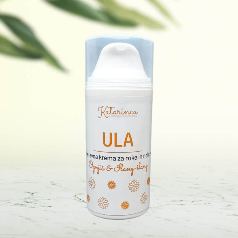 Katarinca slovenska naravna kozmetika krema za roke ognjič
