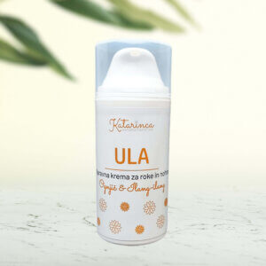 ULA- naravna krema za roke in nohte ognjič & ilang-ilang