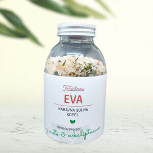 EVA- Naravna solna kopel z meto in evkaliptusom
