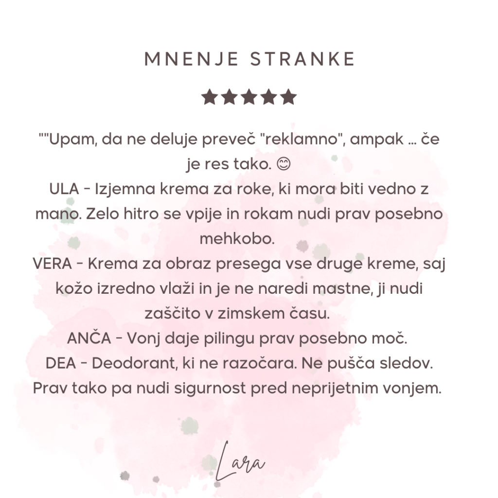 Mnenje stranke