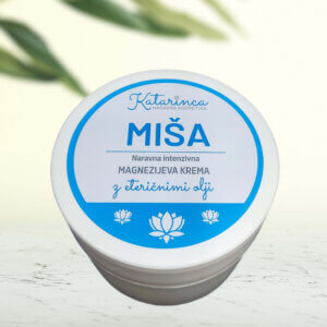 MIŠA- Naravna intenzivna magnezijeva krema