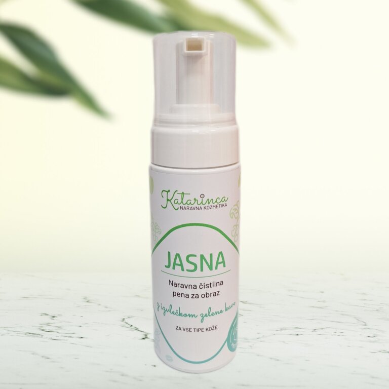 Katarinca slovenska naravna kozmetika čistilna pena za obraz