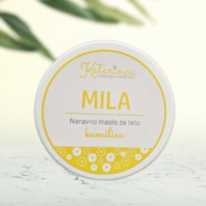 MILA- Naravno maslo za telo kamilica