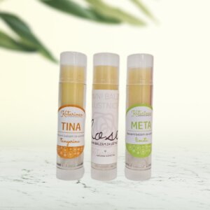 Set izdelkov za nego ustnic (3 različni balzami za ustnice)