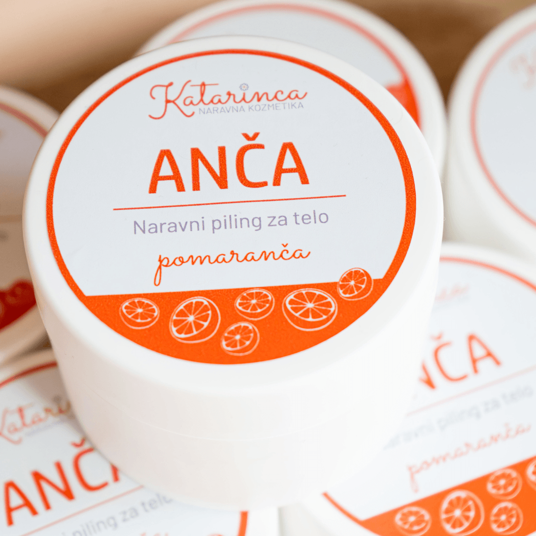 ANČA- Naravni piling za telo pomaranča - slika 2